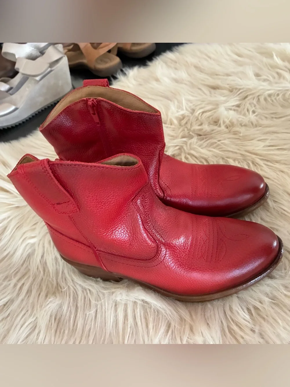 Miz Mooz NWOT Carlitos Western Bootie’s Sz 37, 7 US